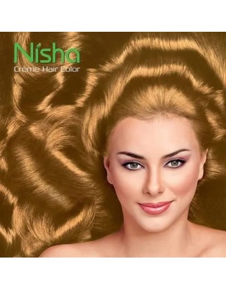 Nisha Cream Hair Color - golden blonde