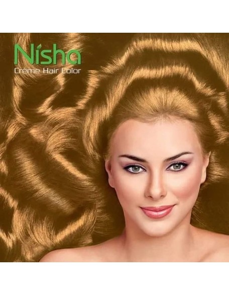 Nisha Cream Hair Color - golden blonde