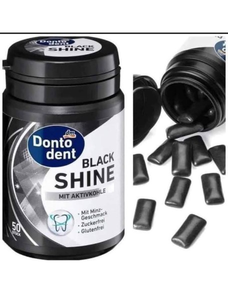 Black shine donto dent