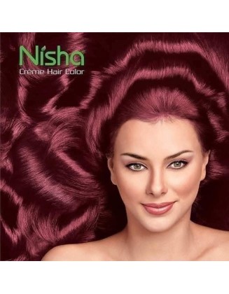 Nisha Cream Hair Color - copper red