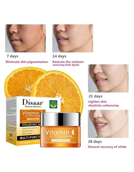 Disaar Vitamin C & Hyaluronic Acid Cream