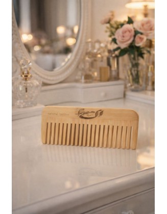 مشط خشب البامبو 